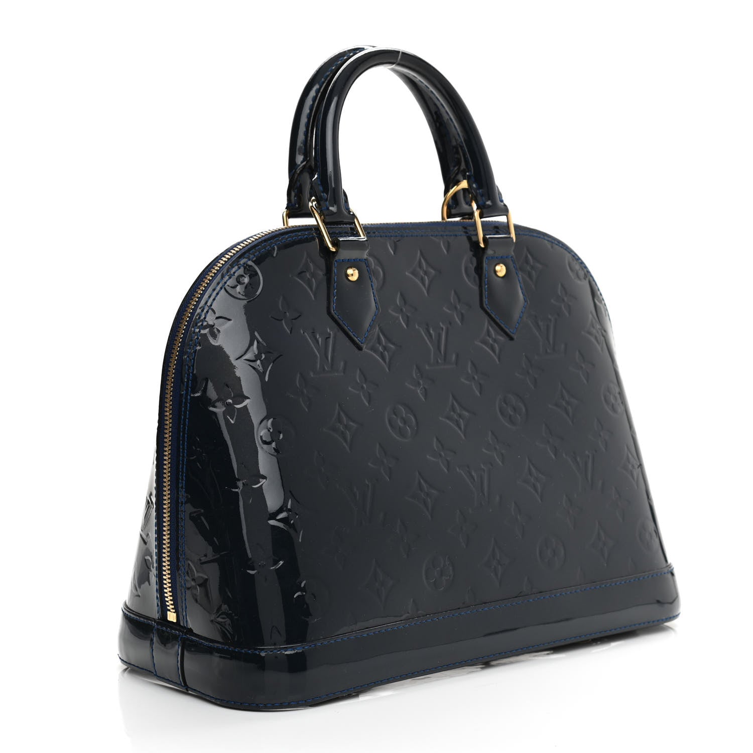 Louis Vuitton Vernis Alma PM Grand Blue 3 of 10