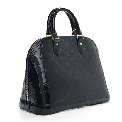 Louis Vuitton Vernis Alma PM Grand Blue 3 of 10