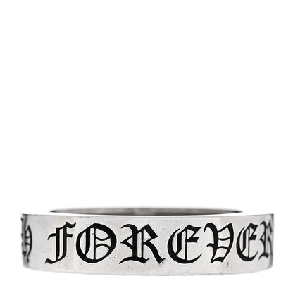 Chrome Hearts Sterling Silver Forever Spacer Ring 62 10 1 of 6