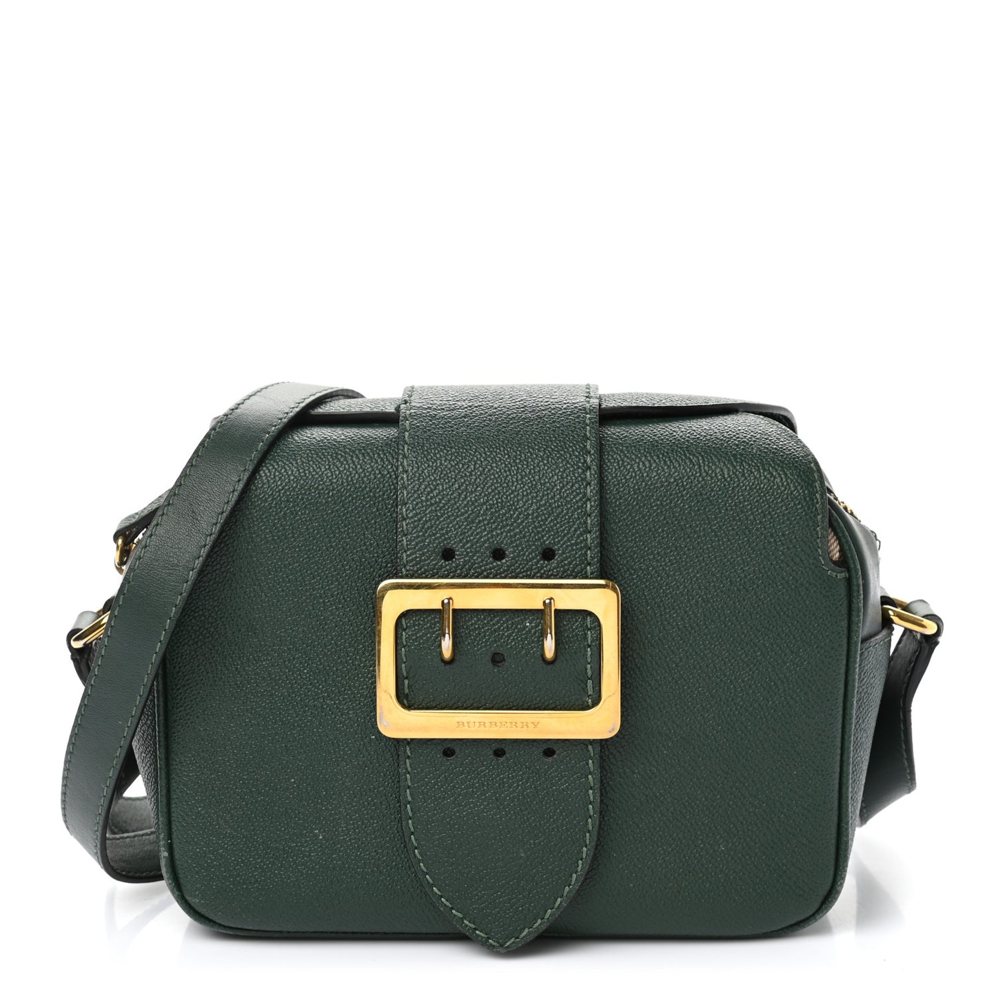 Soft Grain Calfskin Small Medley Crossbody Green