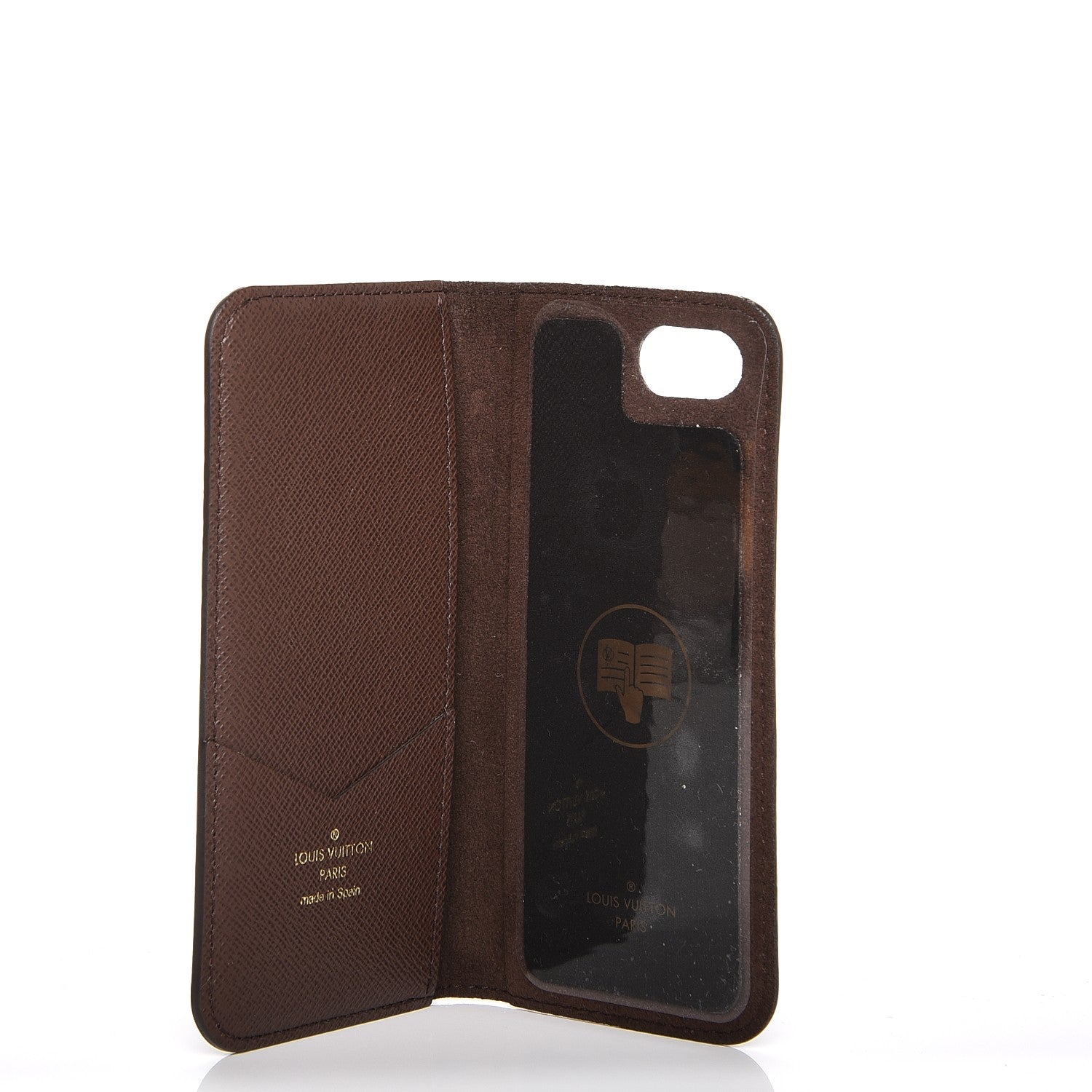 Louis Vuitton Monogram iPhone 7 Folio Case Brown 5 of 6