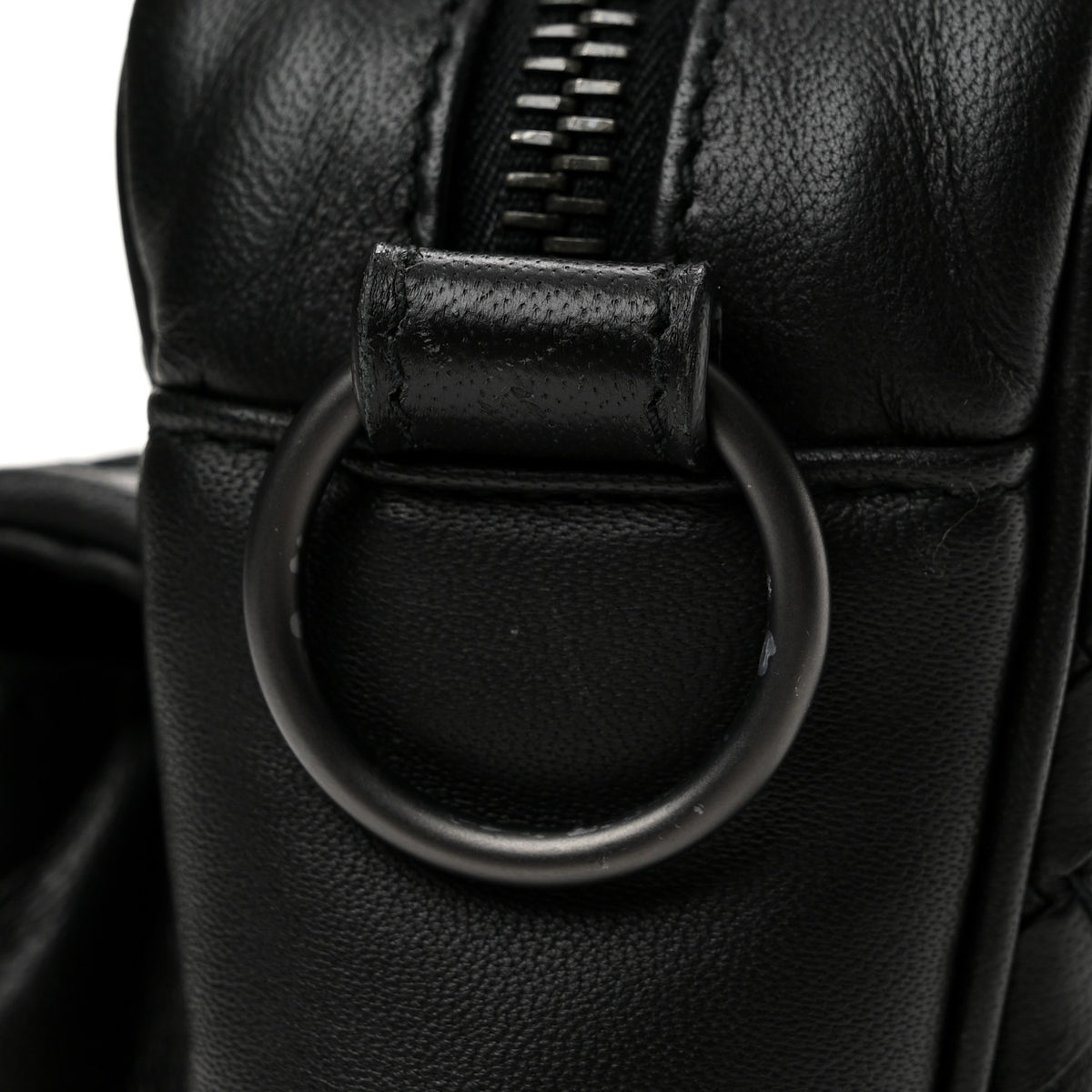 Bottega Veneta Nappa Intrecciato Messenger Bag Black 12 of 13