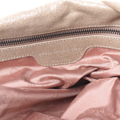 Stella McCartney Shaggy Deer Falabella Fold Over Tote Taupe 6 of 10