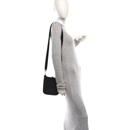 Hermes Taurillon Clemence Evelyne TPM Black 3 of 21