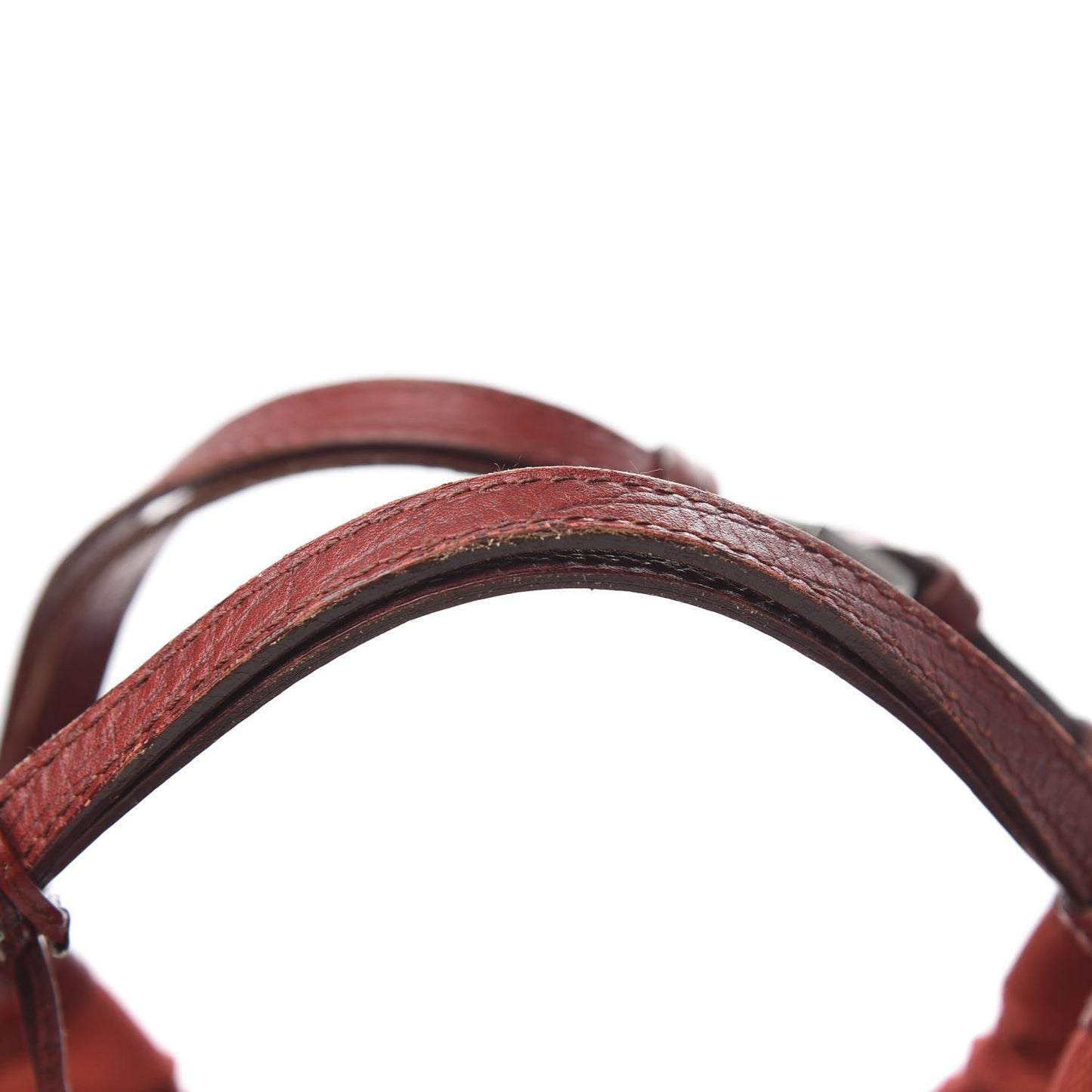 Monogram Hobo Red