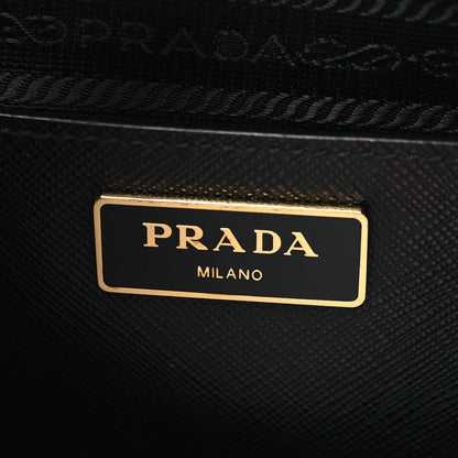 Prada Saffiano Medium Galleria Double Zip Tote Black 6 of 13