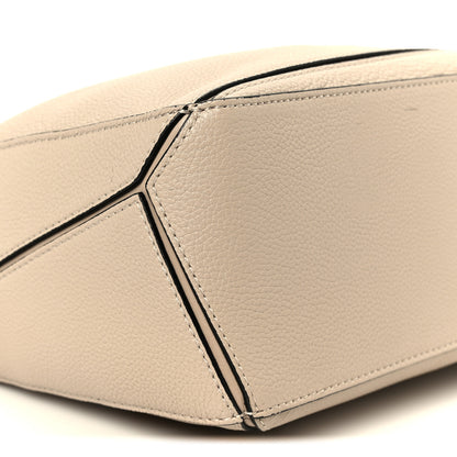 Loewe Calfskin Small Puzzle Bag Light Oat 10 of 11