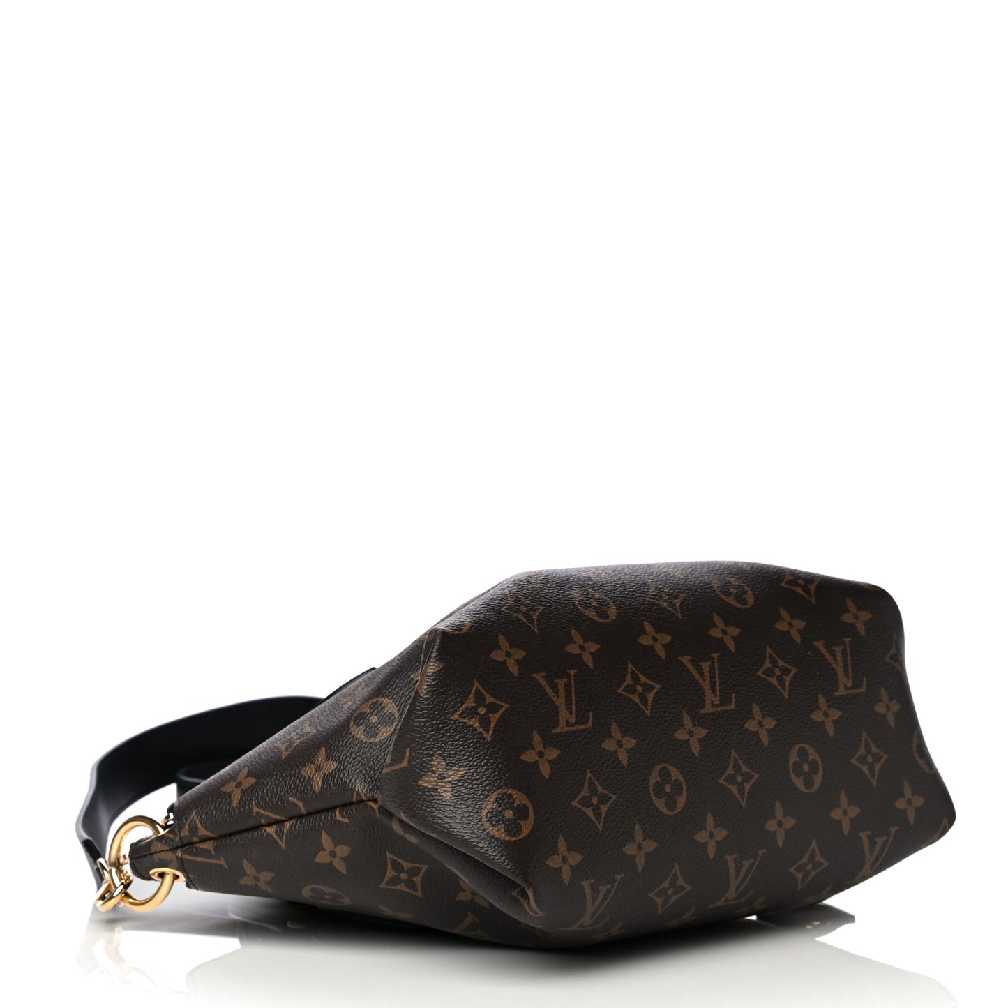 Monogram Flower Zipped Tote PM Black