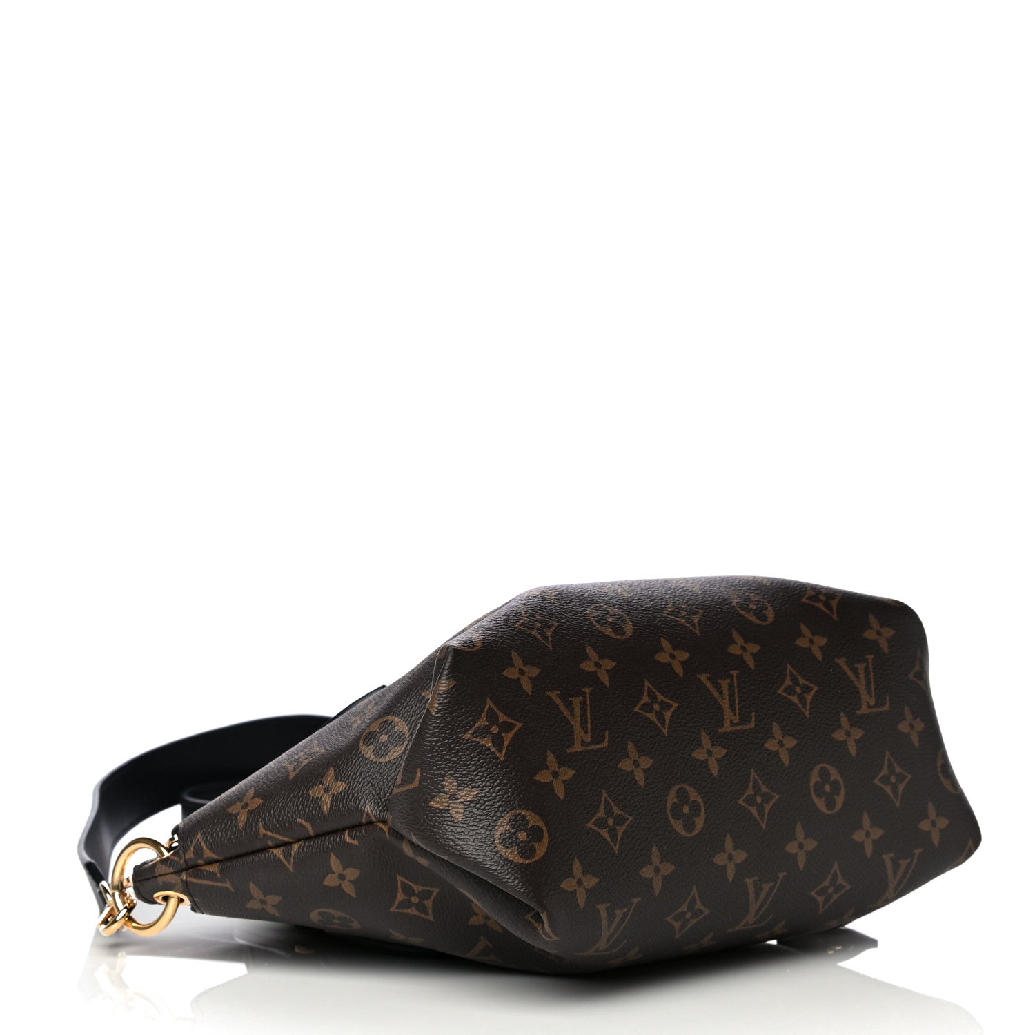 Louis Vuitton Monogram Flower Zipped Tote PM Black 4 of 10
