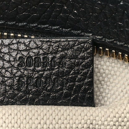 Gucci Pebbled Calfskin Small Soho Disco Bag Black 7 of 10