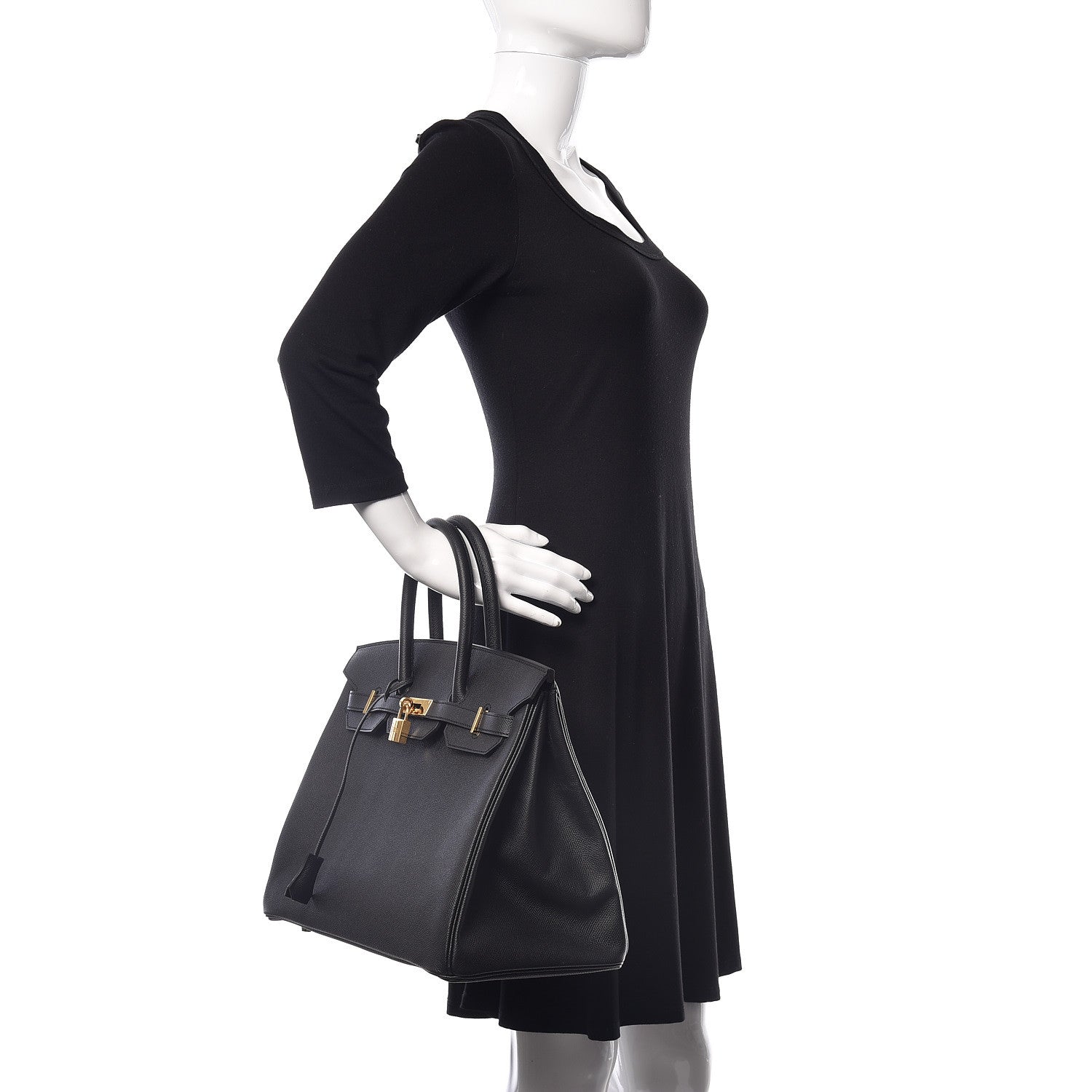 Hermes Epsom Birkin 35 Black 2 of 31