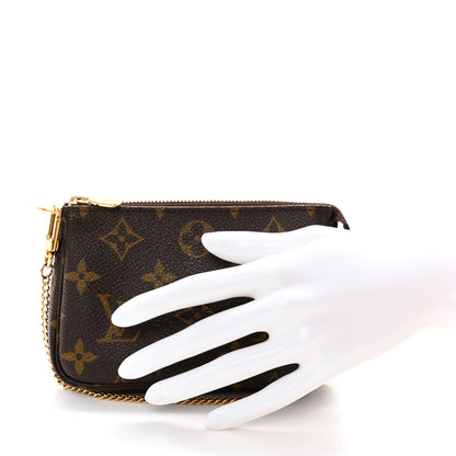 Louis Vuitton Monogram Mini Pochette Accessories 2 of 13