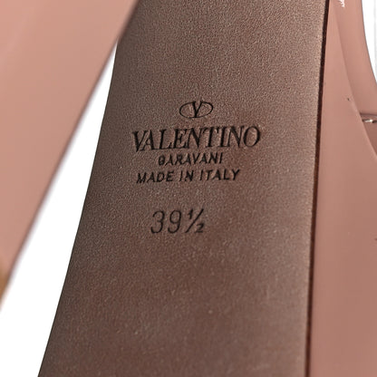 Valentino Garavani Patent Tan-Go 55/155mm Platform Sandals 39.5 Rose Cannelle 6 of 9