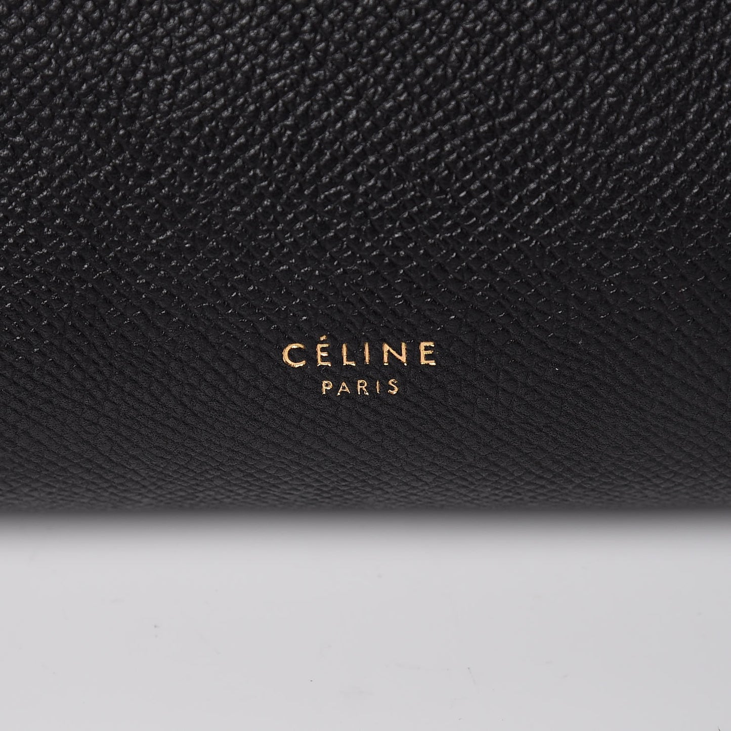 Grained Calfskin Nano Belt Bag Black