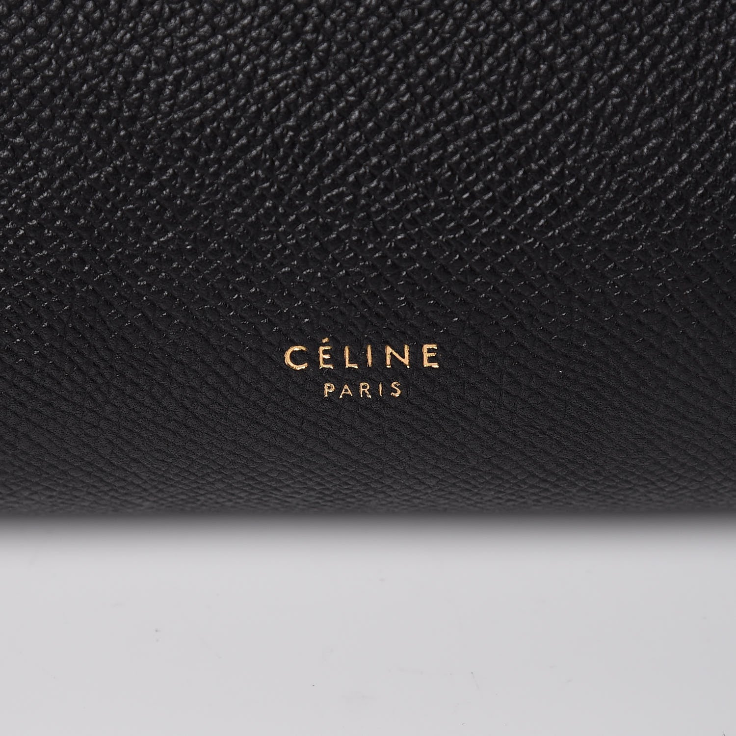 Celine Grained Calfskin Nano Belt Bag Black 7 of 10