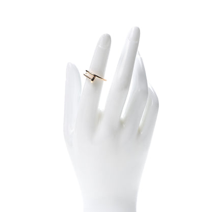 Cartier 18K Pink Gold Small Juste Un Clou Ring 51 5.75 2 of 7