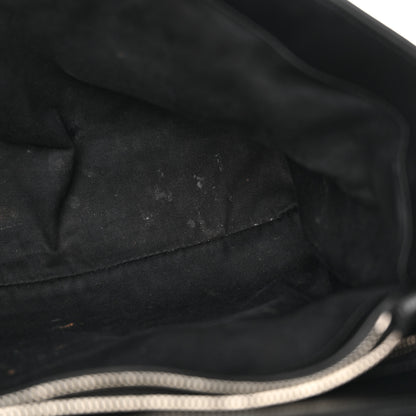 Saint Laurent Calfskin Y Quilted Monogram Large Loulou Chain Satchel Black 11 of 14