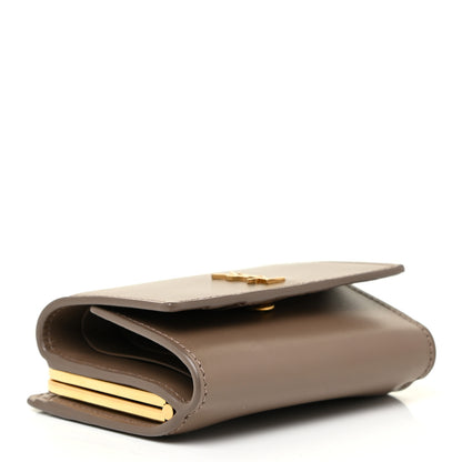 Saint Laurent Smooth Calfskin Monogram Rider Belt Bag Taupe 4 of 11