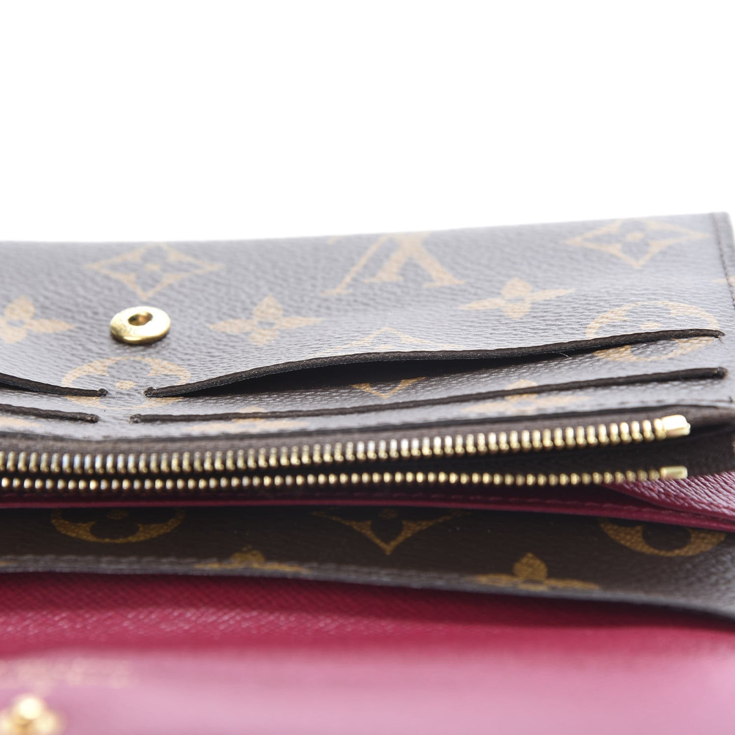Monogram Emilie Wallet Fuchsia