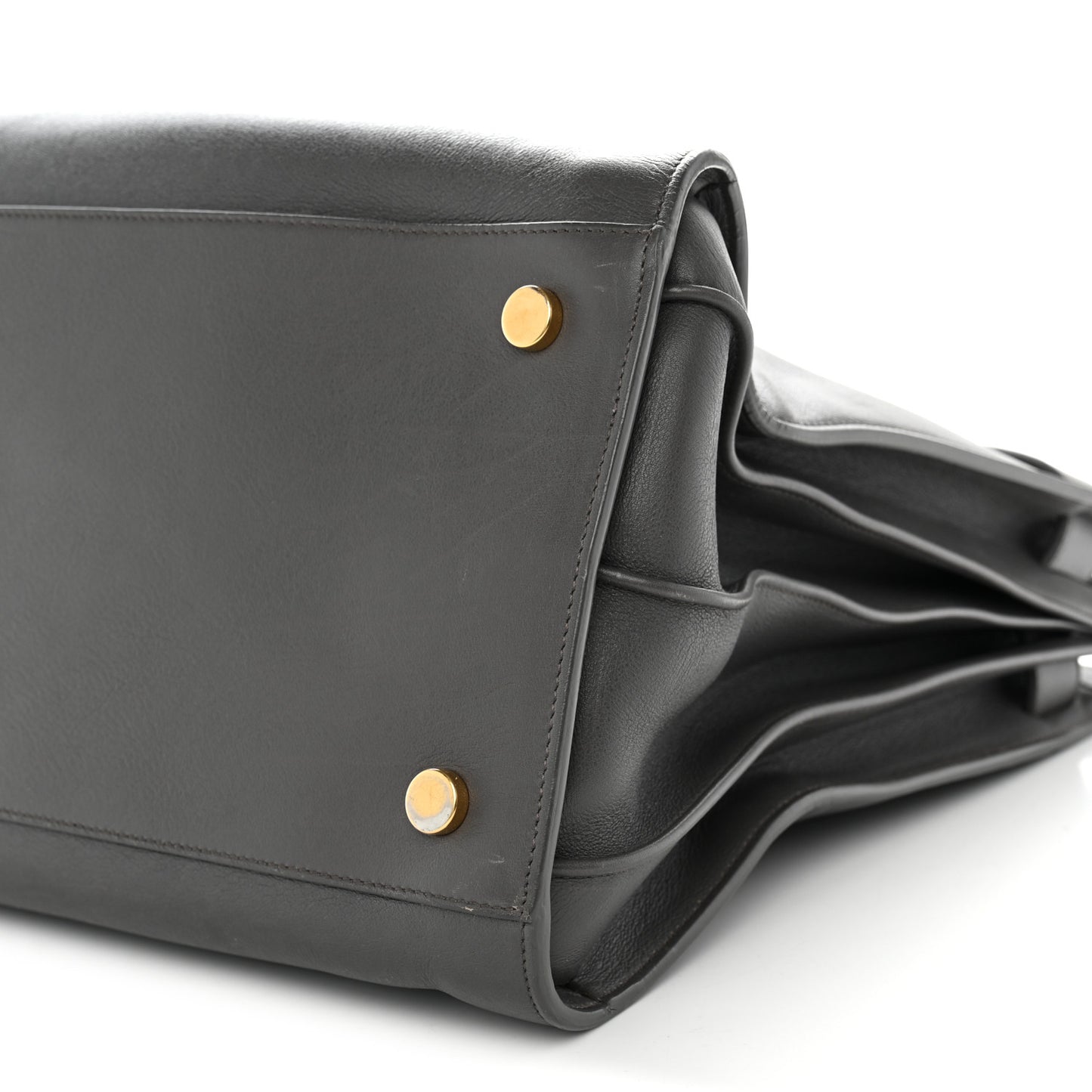 Calfskin Large Sac de Jour Carryall Grey