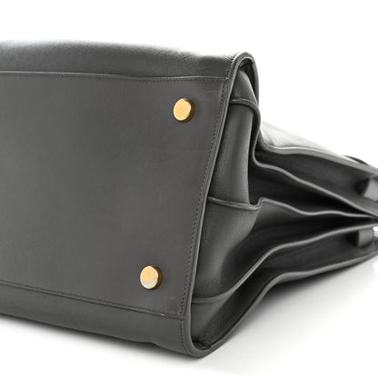 Saint Laurent Calfskin Large Sac de Jour Carryall Grey 11 of 16