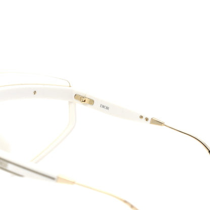 Christian Dior Acetate Mask DiorClub M2U Sunglasses Translucent Ivory 6 of 9
