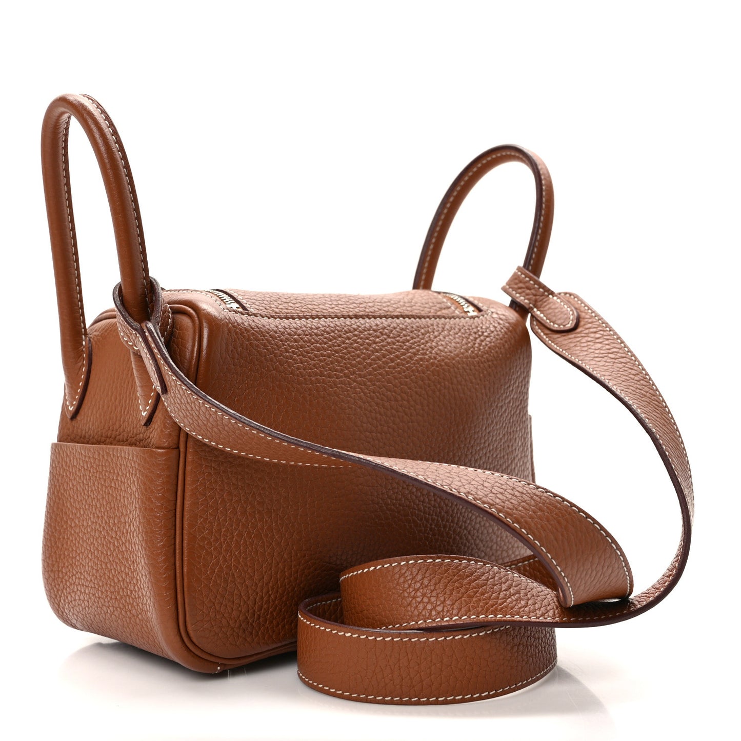Taurillon Clemence Mini Lindy 20 Gold