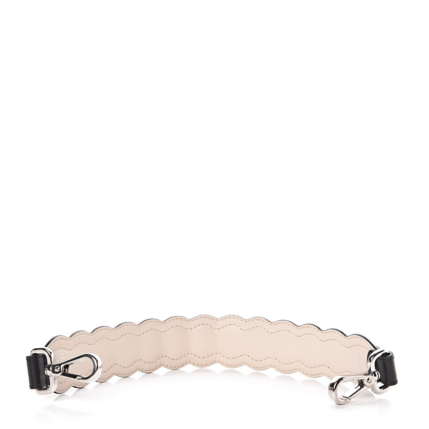 Fendi Calfskin Pearl Embellished Mini Strap You Black Camelia 2 of 5