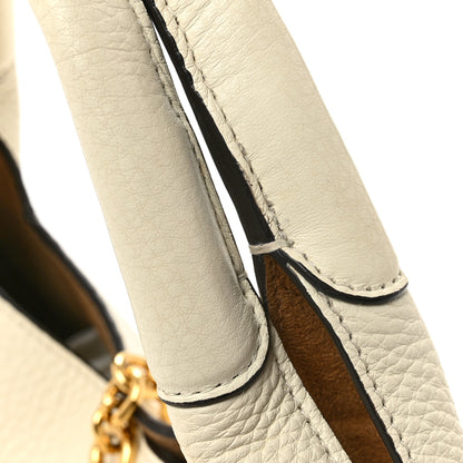 Gucci Grained Calfskin Softbit Medium Shoulder Bag White 11 of 12
