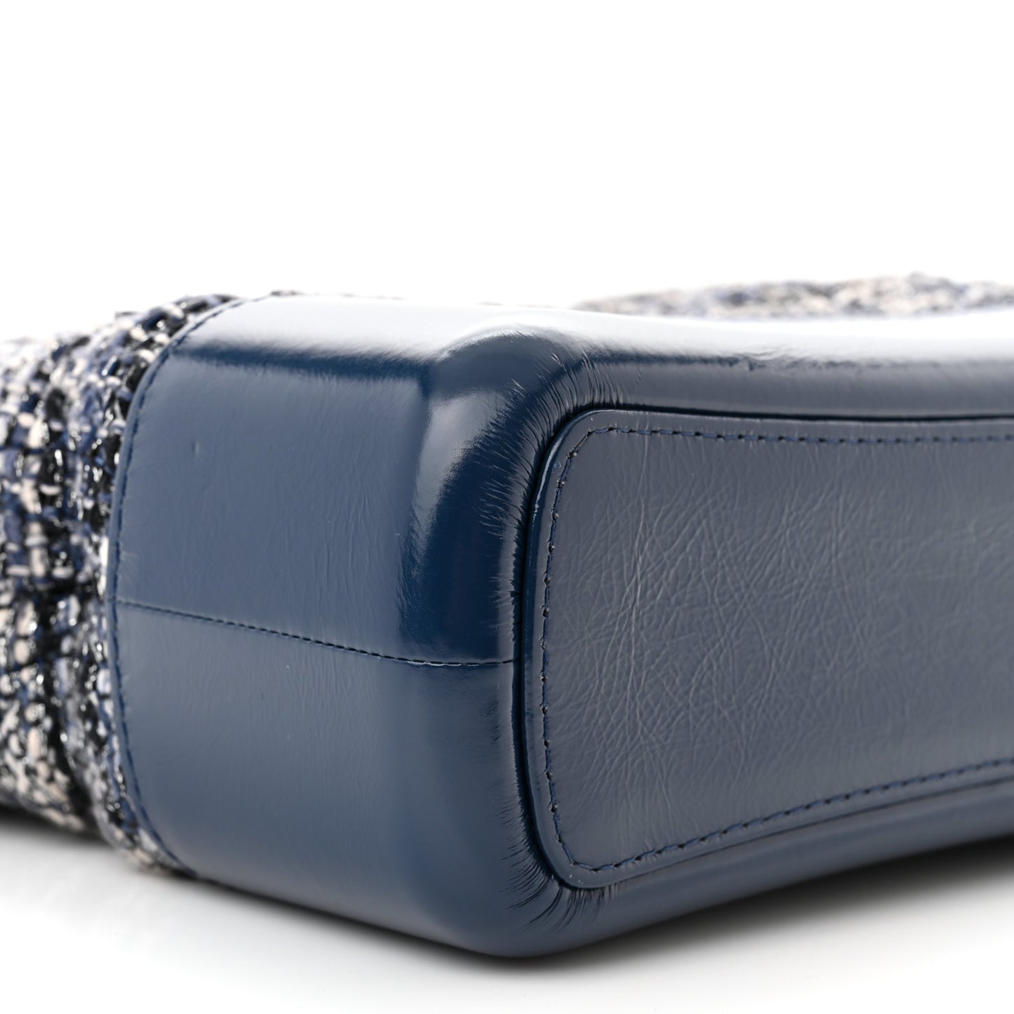 Tweed Calfskin Medium Gabrielle Hobo Blue
