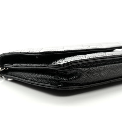 Chanel Caviar Quilted Wallet on Chain WOC Black 11 of 13