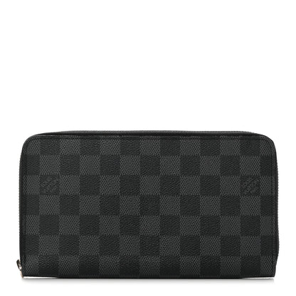 Louis Vuitton Damier Graphite Zippy Organizer Wallet 1 of 10