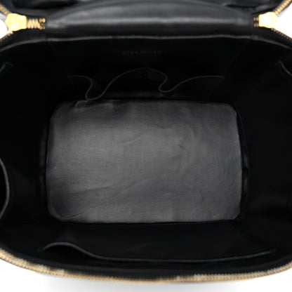 Chanel Caviar CC Vanity Train Case Black 5 of 11