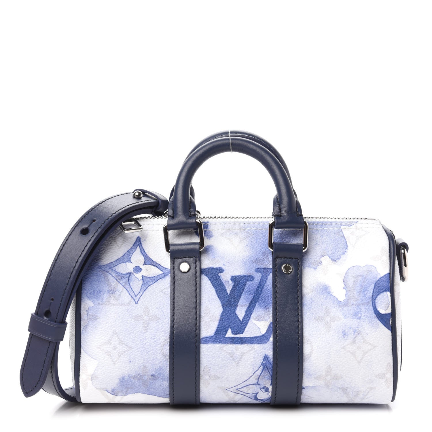 Louis Vuitton Monogram Watercolor Keepall XS Blue 1 of 11