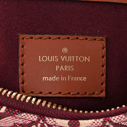 Louis Vuitton Jacquard Since 1854 Speedy Bandouliere 25 Bordeaux 6 of 9
