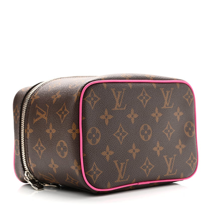 Louis Vuitton Monogram Macassar Nice Mini Fuchsia 4 of 6