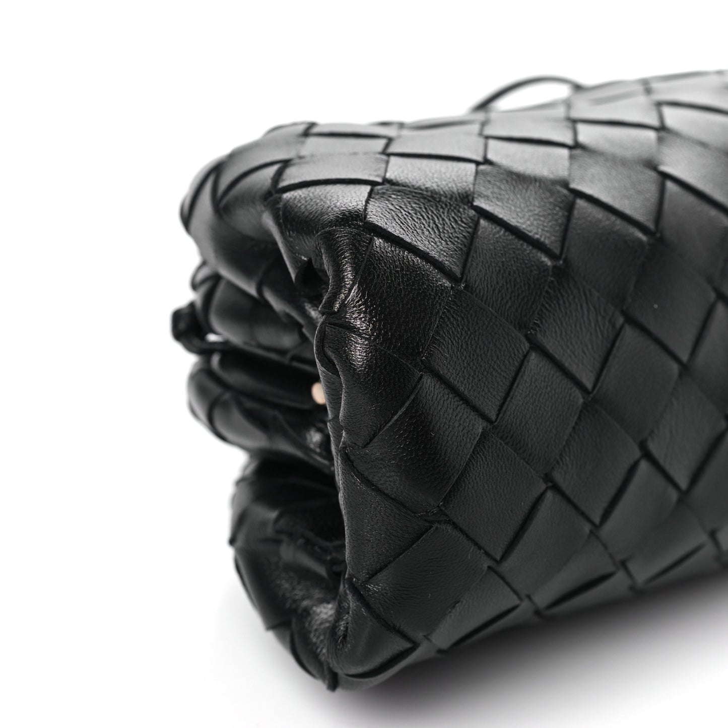 Nappa Intrecciato The Mini Pouch Black