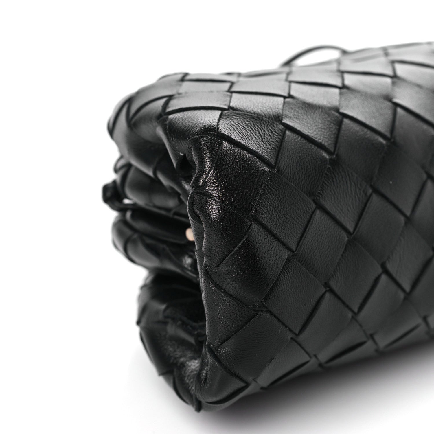 Bottega Veneta Nappa Intrecciato The Mini Pouch Black 8 of 9