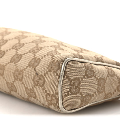 Gucci Monogram D Ring Cosmetic Case Metallic Bronze 10 of 14