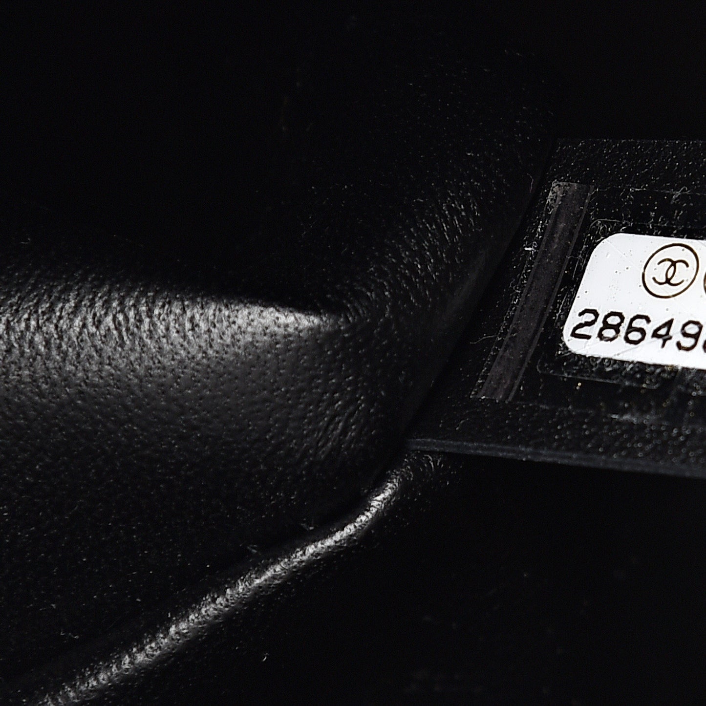 Lambskin Quilted Chain Backpack Black