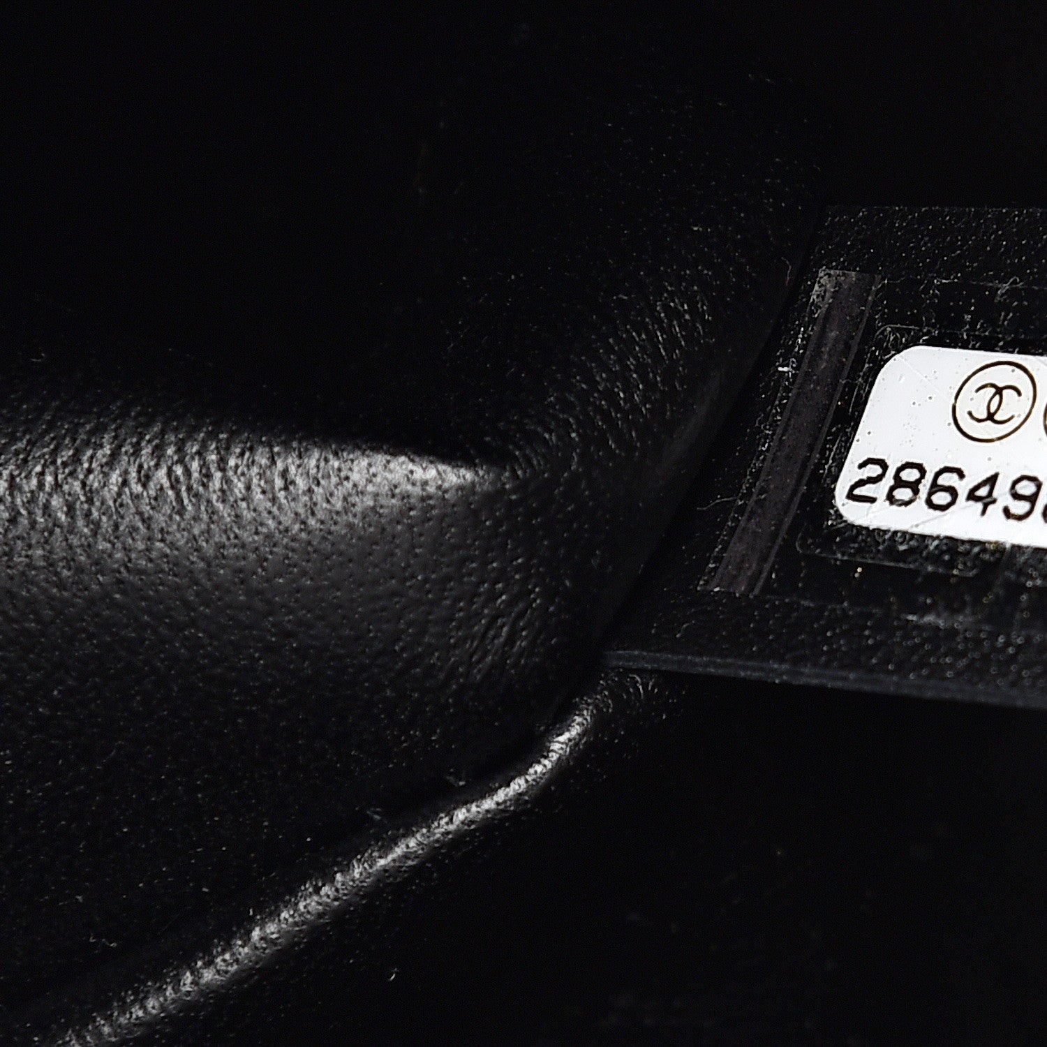 Chanel Lambskin Quilted Chain Backpack Black 6 of 11