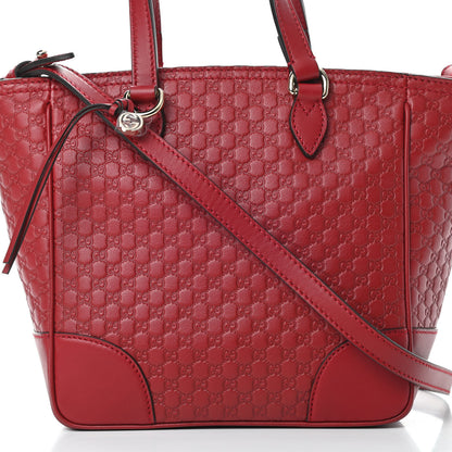Gucci Microguccissima Small Bree Tote Red 8 of 10