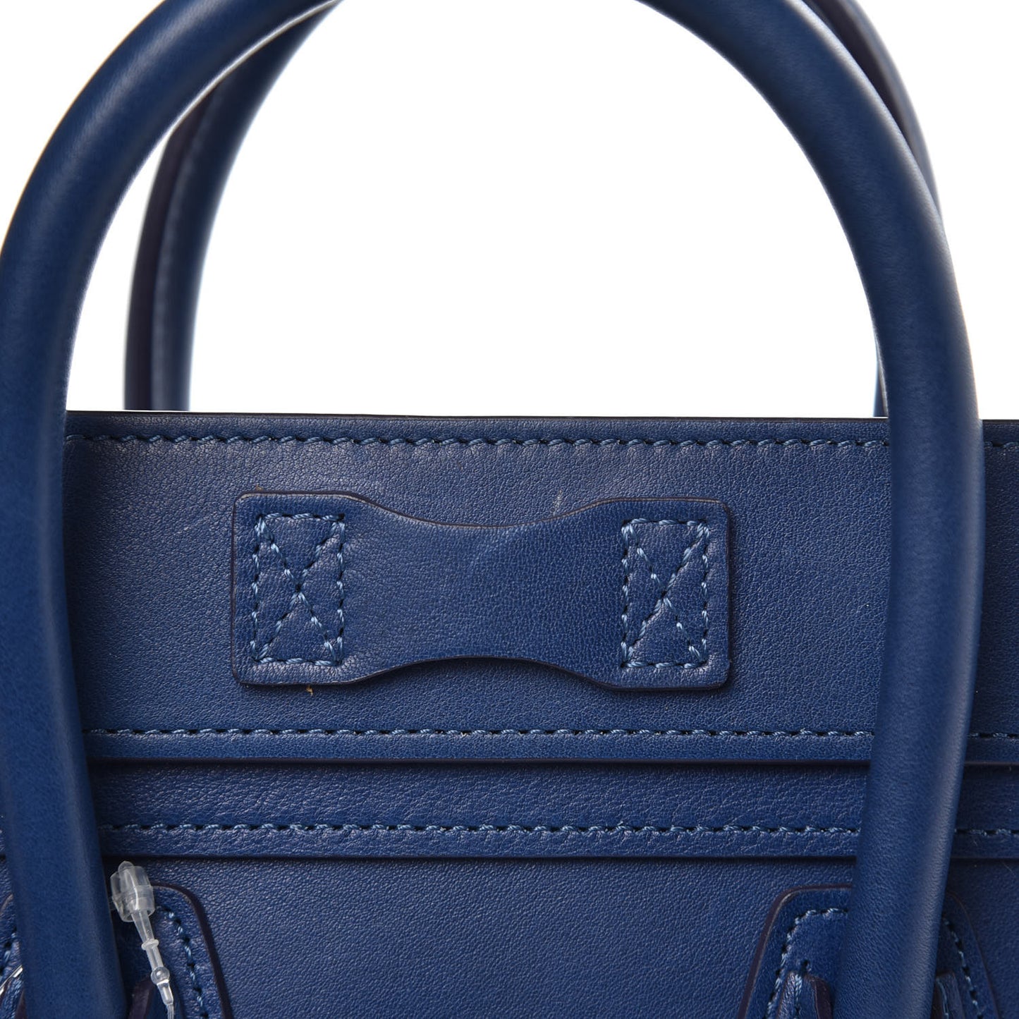 Smooth Calfskin Nano Luggage Lazuli
