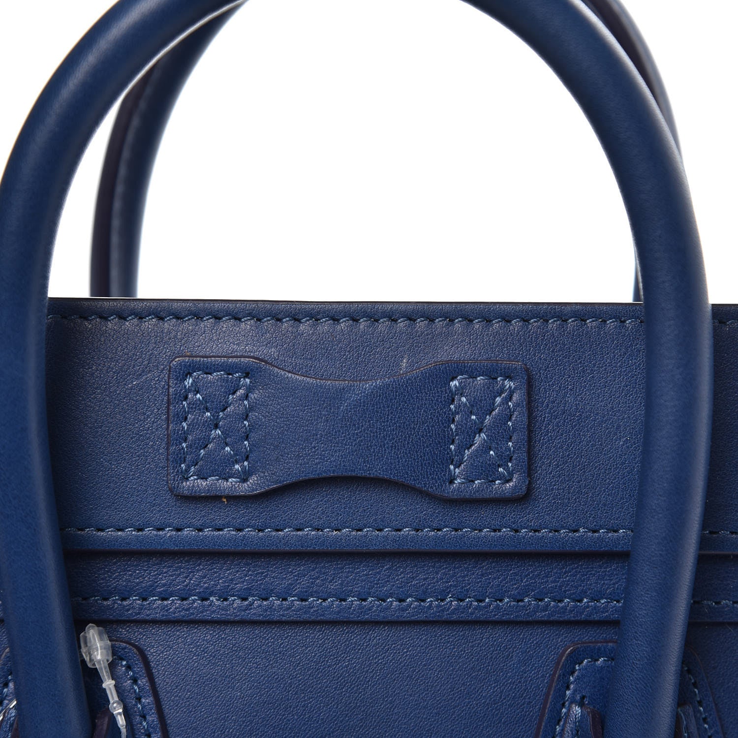 Celine Smooth Calfskin Nano Luggage Lazuli 10 of 12