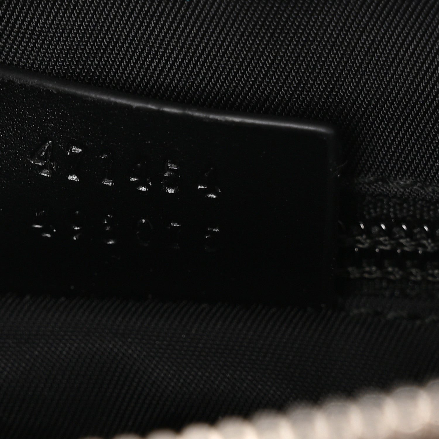 Gucci GG Supreme Monogram Web Messenger Bag Black 7 of 11