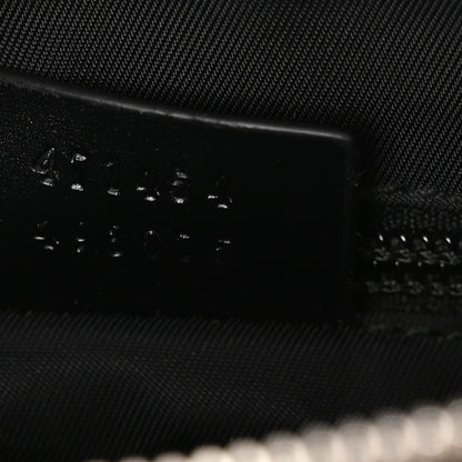 Gucci GG Supreme Monogram Web Messenger Bag Black 7 of 11