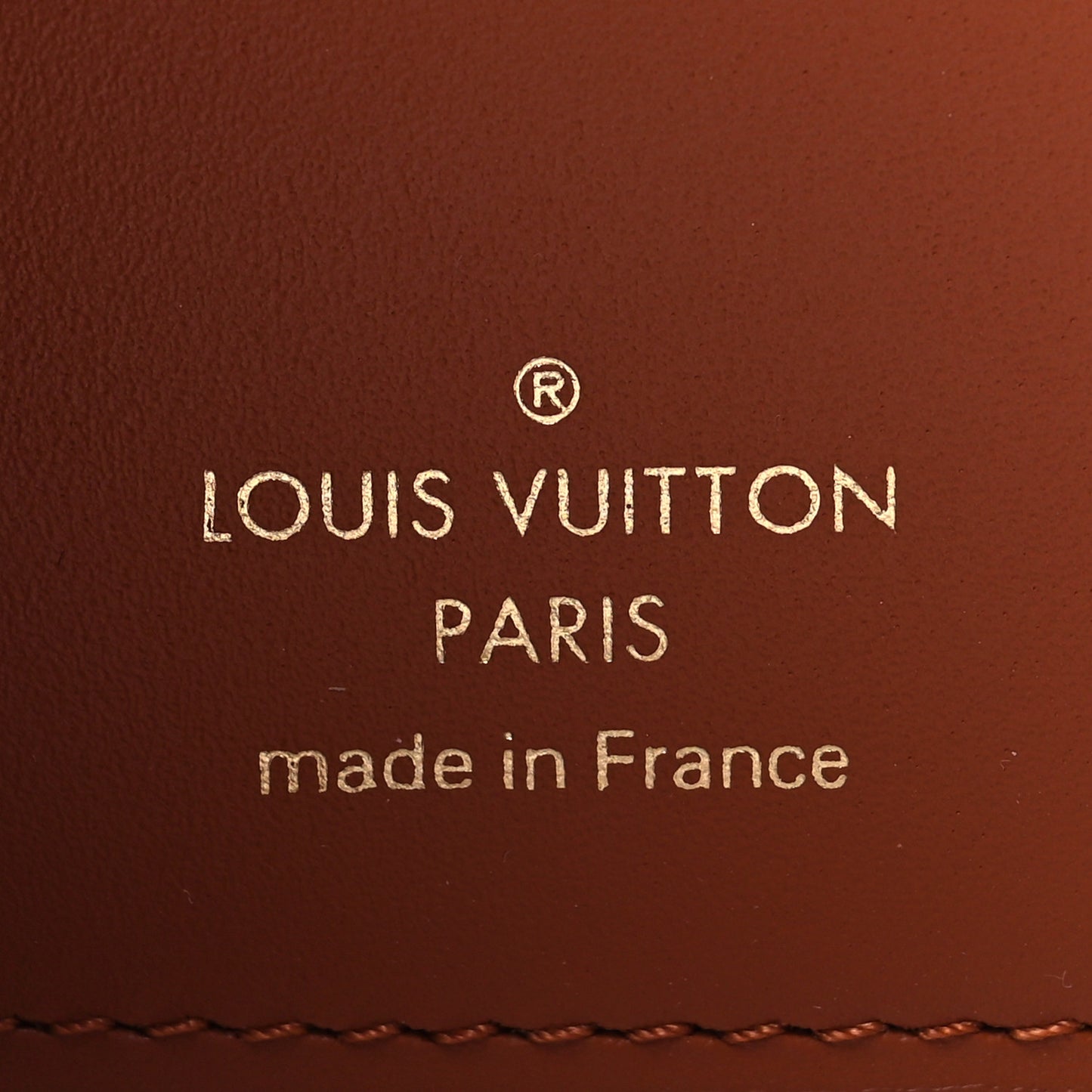 Monogram Flower Lock Compact Wallet Caramel