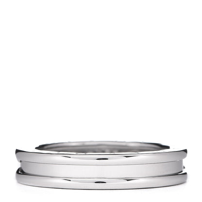 Bulgari 18K White Gold B.Zero1 One-Band Ring 58 8.5 3 of 5
