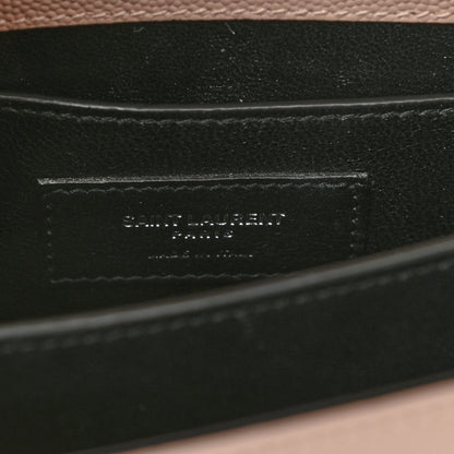 Saint Laurent Grain de Poudre Mini Classic Monogram Cassandra Top Handle Marble Pink 7 of 9