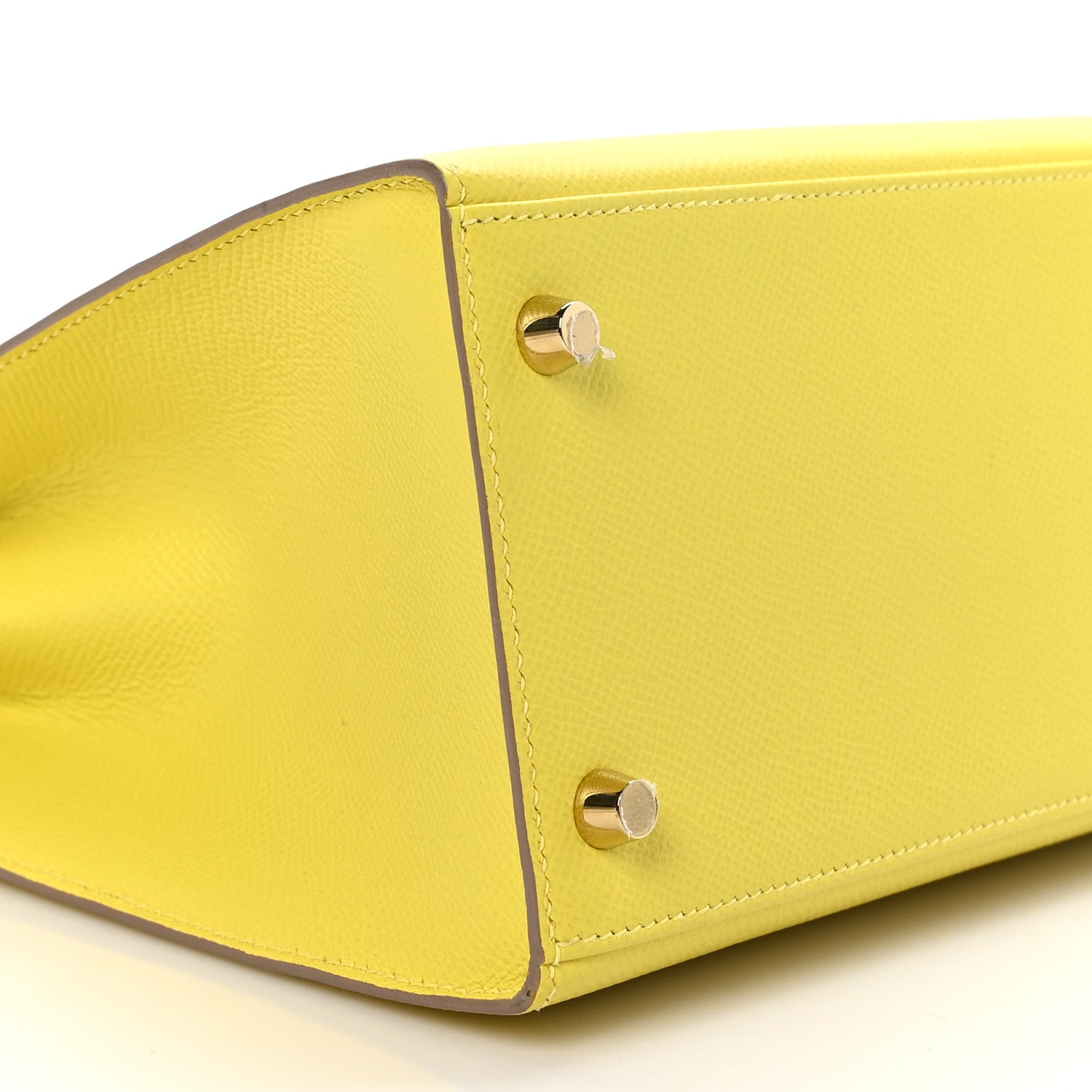 Hermes Epsom Kelly Sellier 28 Lime 9 of 12